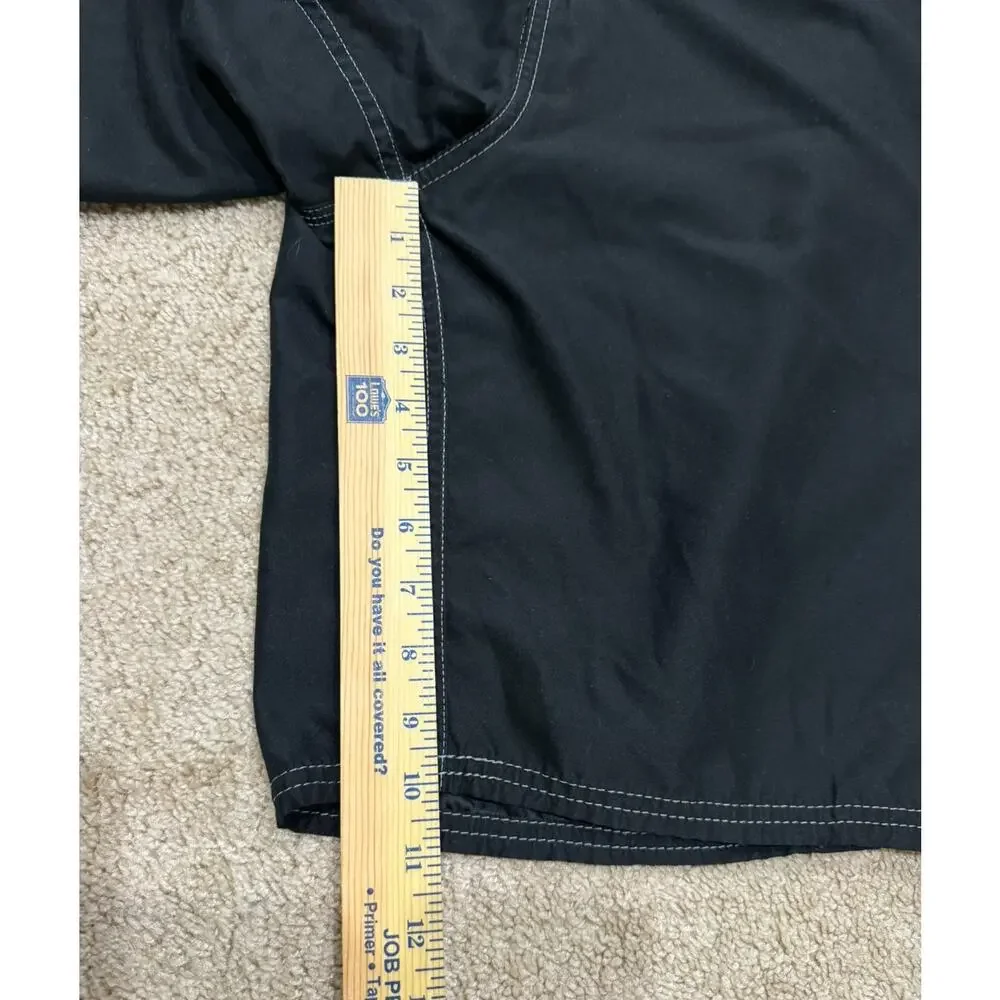 Vintage Y2K Grail Kirra Embroidered Baggy Board Short 38 Street Swim Trunks Surf